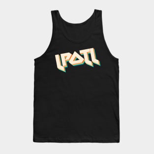 LPOTL - Metal Typographic Design Tank Top